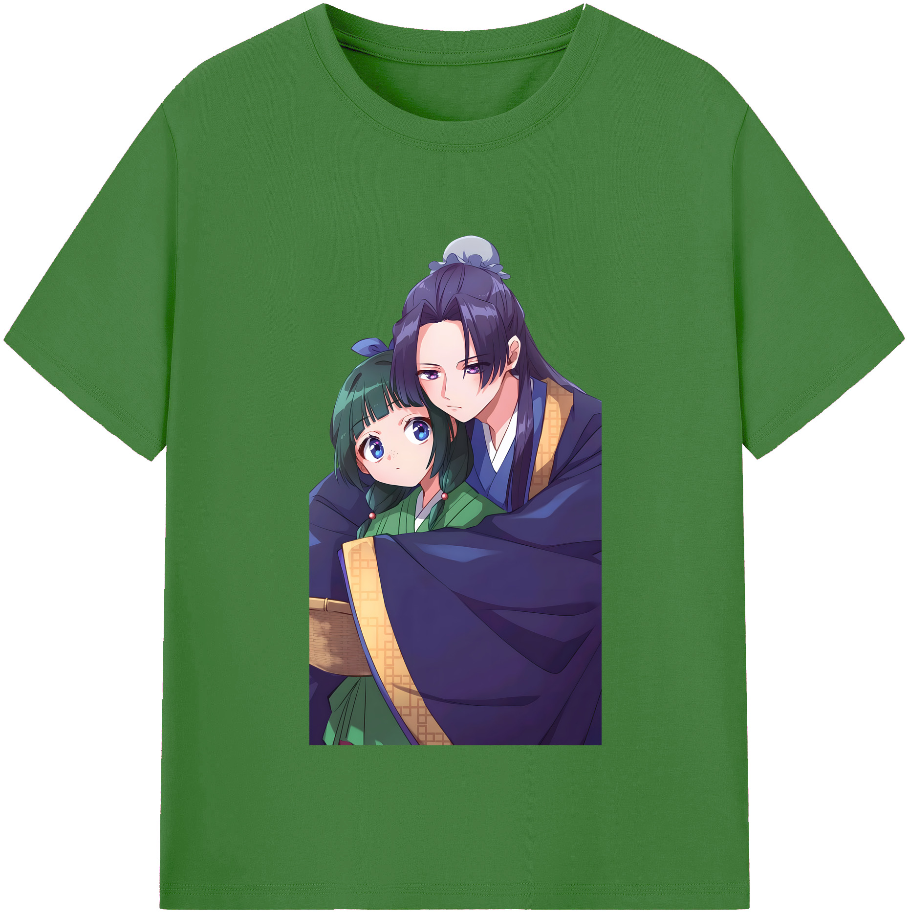 （画像用） 薬屋のひとりごと The Apothecary Diaries レディースカジュアルプリントTシャツ（綿100％）